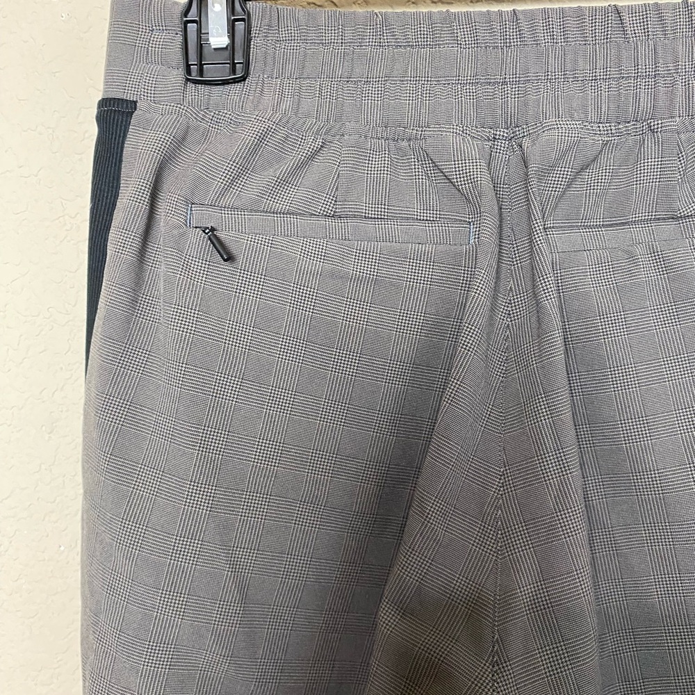 SOLDAthleta Brown Plaid Brooklyn Ankle Pull On Athleisure Activewear Pant Size 0 - Picture 12 of 15